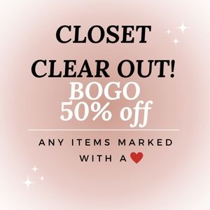 ❤️ BOGO 50% OFF SALE❤️